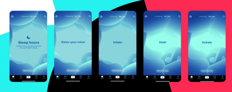 TikTok lança “Horas de Sono”, recurso de meditação para combater vício em telas e melhorar a saúde mental. Função é obrigatória para adolescentes.