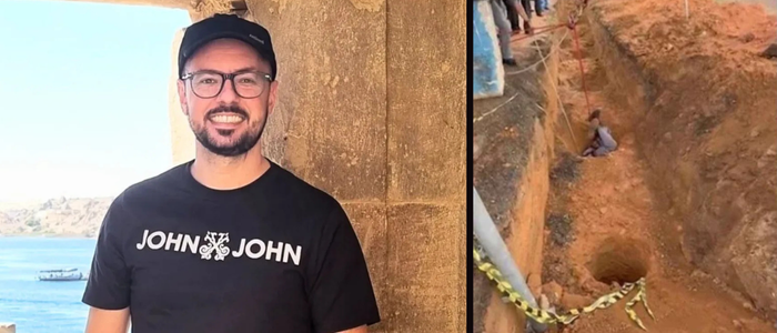 Empresário encontrado morto em obra no Autódromo de Interlagos teria sido asfixiado durante briga. Polícia investiga homicídio e analisa imagens e material genético.