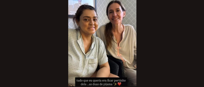 Preta Gil surge ao lado de Flora Gil durante tratamento experimental contra câncer no intestino nos EUA. Cantora segue com terapia em Washington e recebe apoio da família.