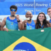 Brasil conquista três medalhas na abertura da Copa do Mundo de Remo Paralímpico na Itália