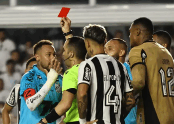 Em jogo marcado por expulsão de Neymar, Botafogo vence o Santos por 1 a 0 na Vila Belmiro. Grêmio bate Juventude, Mirassol supera Sport, Bahia derrota São Paulo e Bragantino vence o Vasco.
