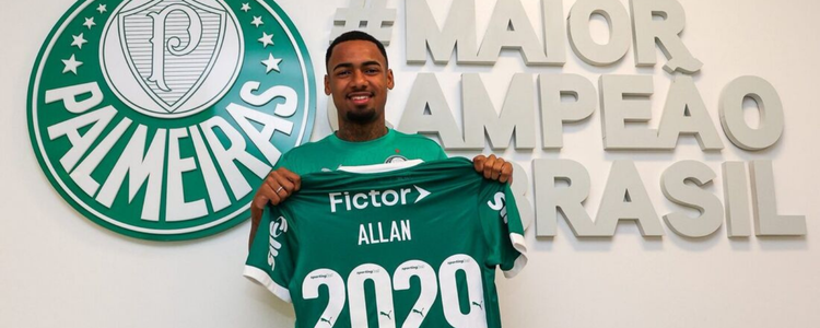 Palmeiras renova contrato com o meia Allan até 2029. Jogador formado na base participa da preparação para o Mundial de Clubes, que começa dia 15 nos EUA.
