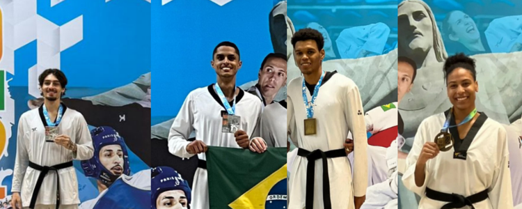 Atletas capixabas brilham no Rio Open Internacional de Taekwondo com três medalhas de prata e uma de bronze. Competição reuniu os melhores da modalidade no Rio.