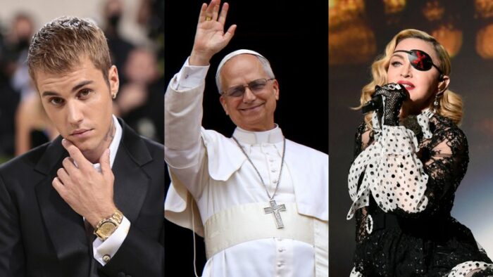 Papa Leão XIV é parente distante de Madonna, Justin Bieber e outros famosos, diz investigação