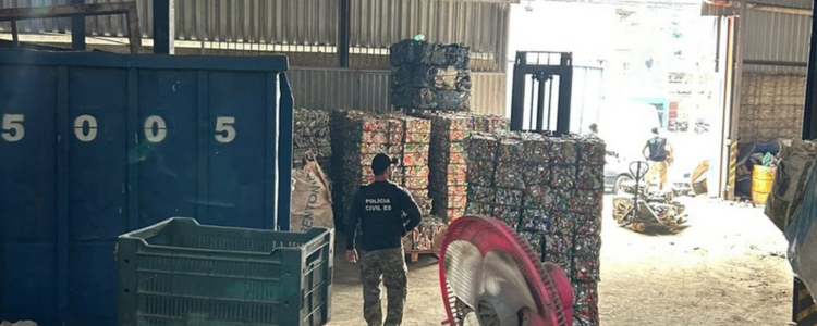 operação fragmentum da polícia civil do espírito santo apreende 30 kg de fios de cobre furtados e prende suspeito por receptação qualificada no bairro ataíde em vila velha