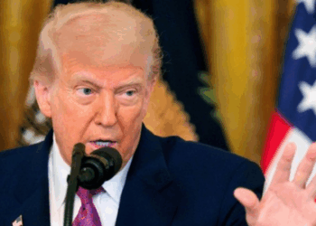 FOTO DE ARQUIVO: Presidente dos EUA, Donald Trump, respondendo a perguntas de jornalistas. ©  Getty Images / Chip Somodevilla