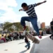Setor Bancário Sul recebe sessão de skate com Rayssa Leal, Felipe Gustavo e Pâmela Rosa como parte da preparação para a etapa da Street League Skateboarding (SLS) em Brasília. Ingressos esgotaram rapidamente.