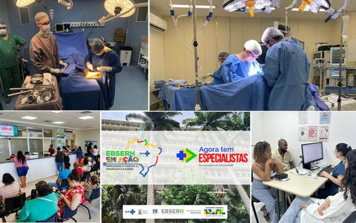 Governo Federal promove mutirão de saúde neste sábado (5), com mais de mil cirurgias e quase 8 mil exames e atendimentos em 24 estados, como parte do programa Agora Tem Especialistas.