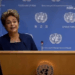 Em tom provocativo, Dilma Rousseff defende que a proposta de armazenar energia eólica, criticada no passado, é agora essencial para evitar crises como as de Portugal e Espanha.