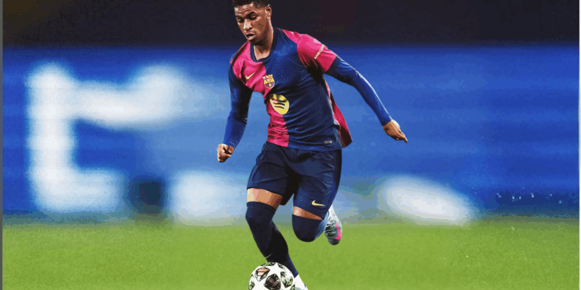 Barcelona anuncia empréstimo de Marcus Rashford por uma temporada. Atacante herda a camisa 10 e chega para disputar vaga no ataque.