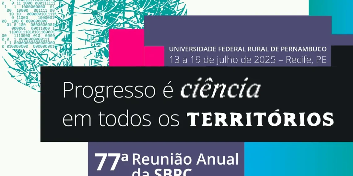 A 77ª reunião da SBPC começou na UFRPE com o tema Progresso é ciência em todos os territórios. Evento terá painéis, conferências e lançamentos para debater ciência, inovação e desigualdade.