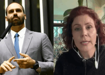 Um dia após a prisão de Carla Zambelli na Itália, Eduardo Bolsonaro pede que o país europeu não a extradite. Parlamentar criticou Alexandre de Moraes e mencionou sanções dos EUA.