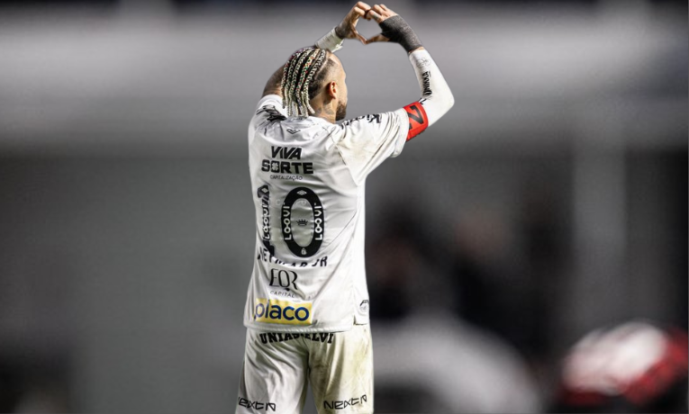 Neymar marca no fim, Santos vence o Flamengo por 1 a 0 na Vila Belmiro e se afasta da zona de rebaixamento. Clube volta a vencer no Brasileirão e reacende a esperança da torcida.