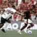 Flamengo derrota São Paulo por 2 a 0 no Maracanã e segue líder do Brasileirão. Crespo estreia com derrota no comando tricolor.