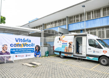 Mutirão Vitória com Você oferece 40 serviços gratuitos neste sábado (26), em Santa Martha. Ação inclui saúde, cidadania, apoio às mulheres, cuidados veterinários e oficinas comunitárias.