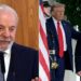 Lula diz estar disposto a dialogar com Donald Trump, mas apenas em igualdade. Destaca relação comercial benéfica e não se submeter a negociações.