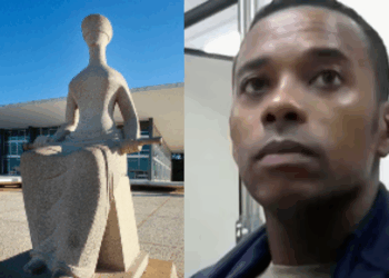 O STF decidiu manter a prisão do ex-jogador Robinho, condenado a nove anos pelo estupro de uma mulher em Milão, Itália. Recurso da defesa foi rejeitado por 10 votos a 1.