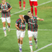 O Fluminense venceu o América de Cali por 2 a 0 no Maracanã e garantiu vaga nas quartas da Sul-Americana. Na partida, o goleiro Fábio quebrou recorde mundial de jogos disputados no futebol: 1.391 partidas oficiais.