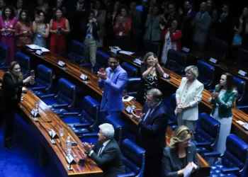 Senado aprova o PL 2628/2022, que protege crianças e adolescentes na internet. Proposta prevê fiscalização, regras para redes sociais e punições de até R$ 50 milhões para plataformas que descumprirem a lei.