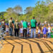 Parque da Fonte Grande celebra 39 anos com expedição sensorial, alfabetização ambiental e lançamento do Alfabeto da Floresta para alunos da educação infantil.