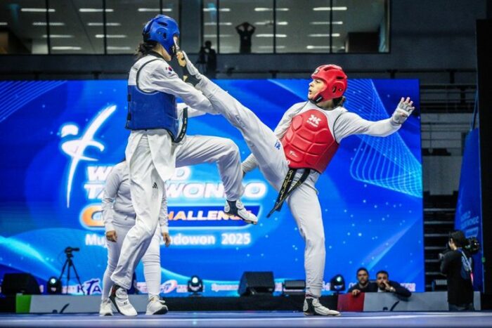 A brasileira Maria Clara Pacheco conquistou o título do Grand Prix de Taekwondo em Muju, na Coreia do Sul, ao vencer a campeã olímpica Kim Yu-jin. É o segundo ouro da atleta em 2025.