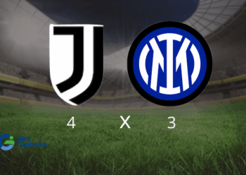 Juventus vence Inter de Milão por 4 a 3 em partida com sete gols no Campeonato Italiano. Khephren e Marcus Thuram marcam, mas Adzic garante triunfo para o time de Turim.