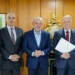 Ministros Edson Fachin e Alexandre de Moraes entregaram a Lula e Alckmin o convite para a posse na presidência e vice do STF, marcada para 29 de setembro.