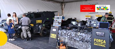 A Semana da Pátria em Brasília terá exposição de viaturas, aeronaves e equipamentos de segurança no Parque da Cidade. Evento gratuito reúne Força Nacional, Polícia Federal e PRF até domingo (7).