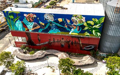 Museu Goeldi e Maub abrem edital nacional de muralismo para transformar muros do Parque Zoobotânico e Campus de Pesquisa em Belém. Projeto celebra a sociobiodiversidade amazônica e o patrimônio cultural.