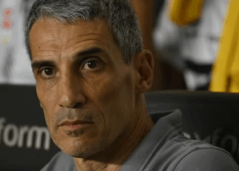 Vojvoda celebra a melhor atuação do Santos desde que assumiu o time. Técnico destaca apoio da torcida e entrega dos jogadores na vitória sobre o Corinthians.