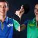 Hugo Calderano e Bruna Takahashi conquistaram o título pan-americano de duplas mistas no tênis de mesa, superando os porto-riquenhos Steven Moreno e Brianna Burgos por 3 a 0.