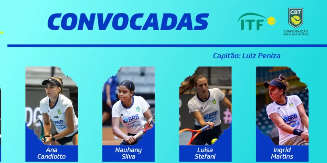 Brasil define time para os playoffs da Billie Jean King Cup 2025, na Austrália. Sem Bia Haddad, destaque para a estreia da jovem Nauhany Silva.
