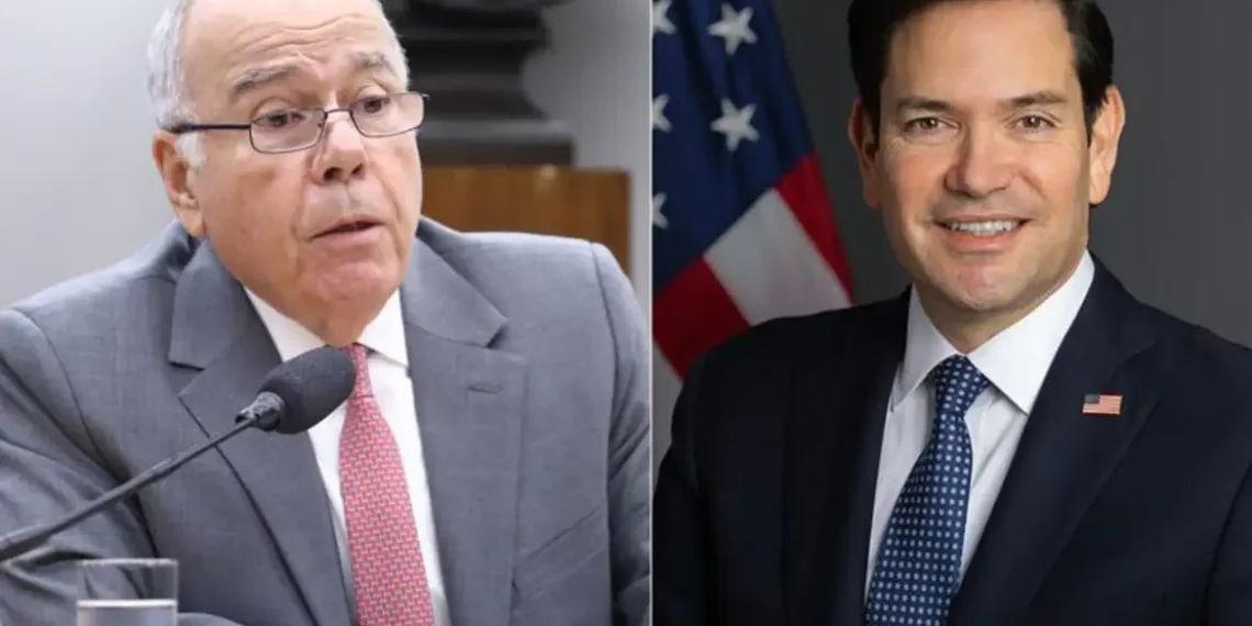 Mauro Vieira afirma que Brasil espera resposta dos EUA a proposta de “mapa do caminho” para orientar negociações sobre pendências comerciais e tarifas adicionais. Reunião com Marco Rubio sinaliza avanço nas tratativas bilaterais.