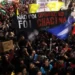 Manifestantes em Rio, São Paulo, Brasília e Maranhão protestam contra a Operação Contenção, que deixou 121 mortos, e pedem investigação independente e justiça pelas vítimas.