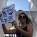 Ato nos Arcos da Lapa, no Rio de Janeiro, reuniu movimentos sociais em defesa do fim da violência contra mulheres, população LGBTQIA+ e minorias vulneráveis em todo o Brasil.