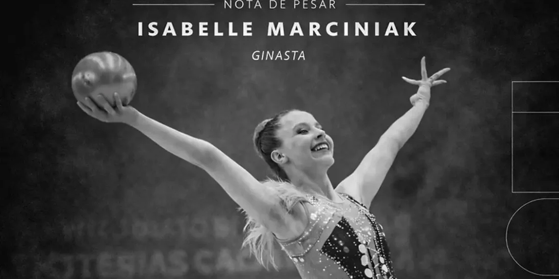 Ginasta brasileira Isabelle Marciniak morre aos 18 anos vítima de câncer; atleta paranaense foi campeã nacional e destaque do Clube Agir.