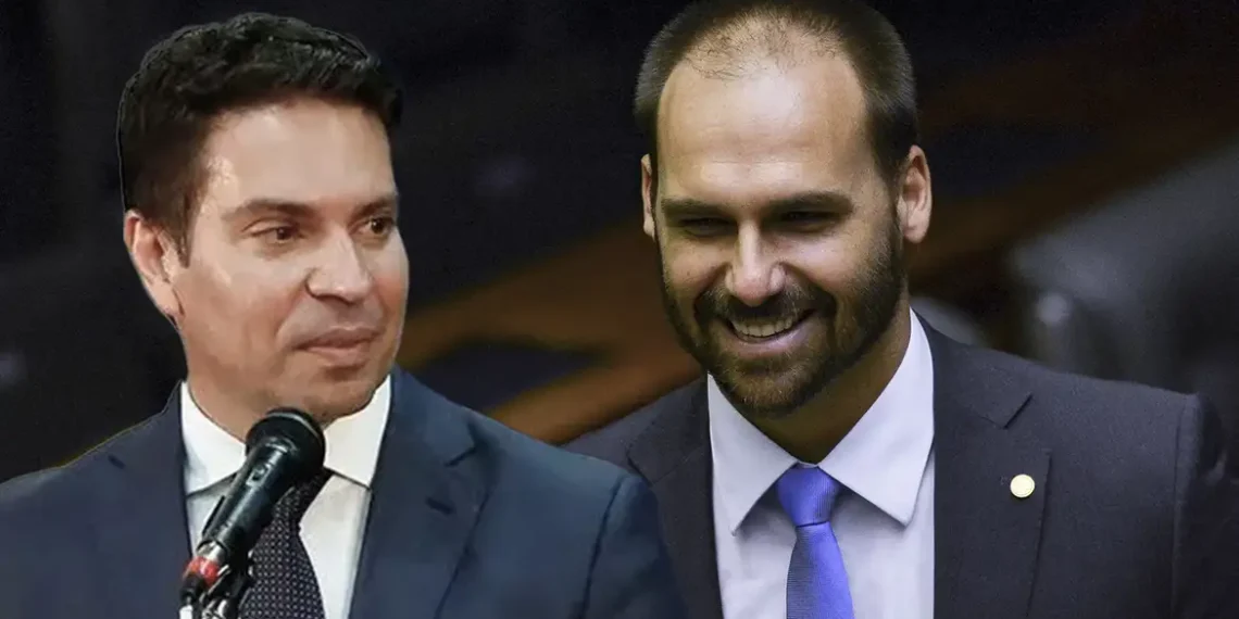 Câmara dos Deputados cassa os mandatos de Eduardo Bolsonaro e Alexandre Ramagem por faltas e condenação no STF, decisão foi publicada no Diário da Câmara.
