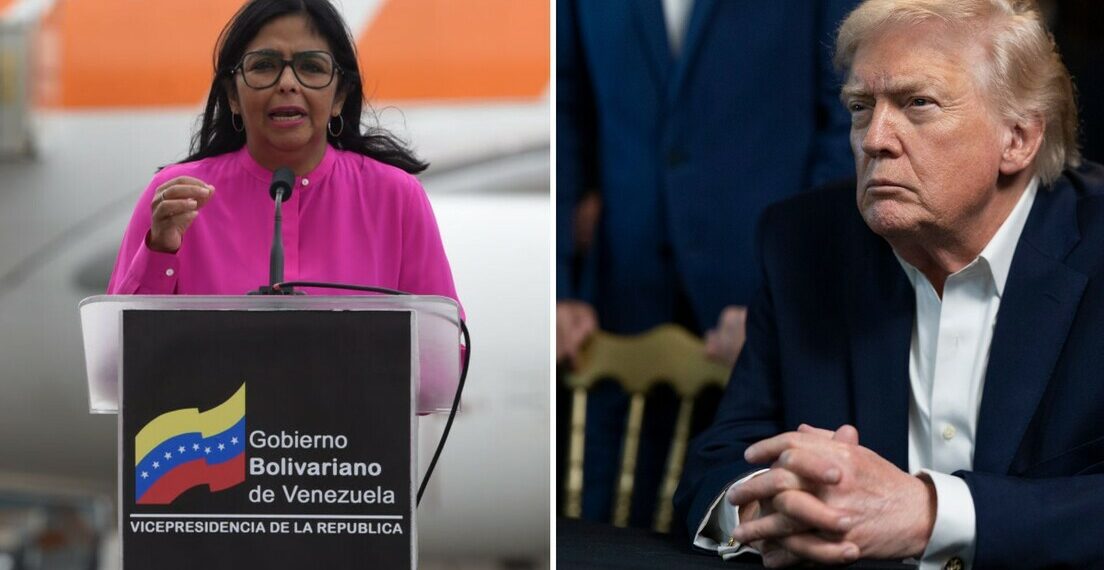 Donald Trump ameaça Delcy Rodríguez e afirma que presidente interina da Venezuela pode sofrer punições maiores que Nicolás Maduro.