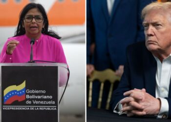 Donald Trump ameaça Delcy Rodríguez e afirma que presidente interina da Venezuela pode sofrer punições maiores que Nicolás Maduro.
