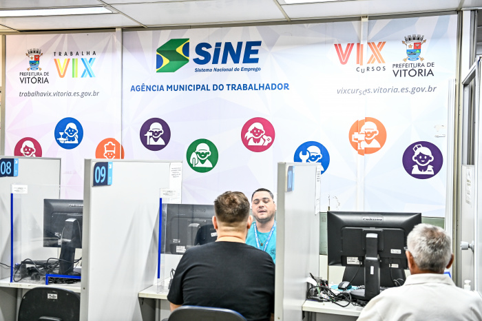 Sine Vitória disponibiliza 145 vagas de emprego na área de saneamento nesta quarta-feira (7), com cadastro e entrevistas no mesmo local.