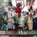 Lavagem da Escadaria Baden Powell reúne Bloco do Saci, religiões de matriz africana e carnaval em homenagem a São Sebastião e Oxóssi, em Copacabana.