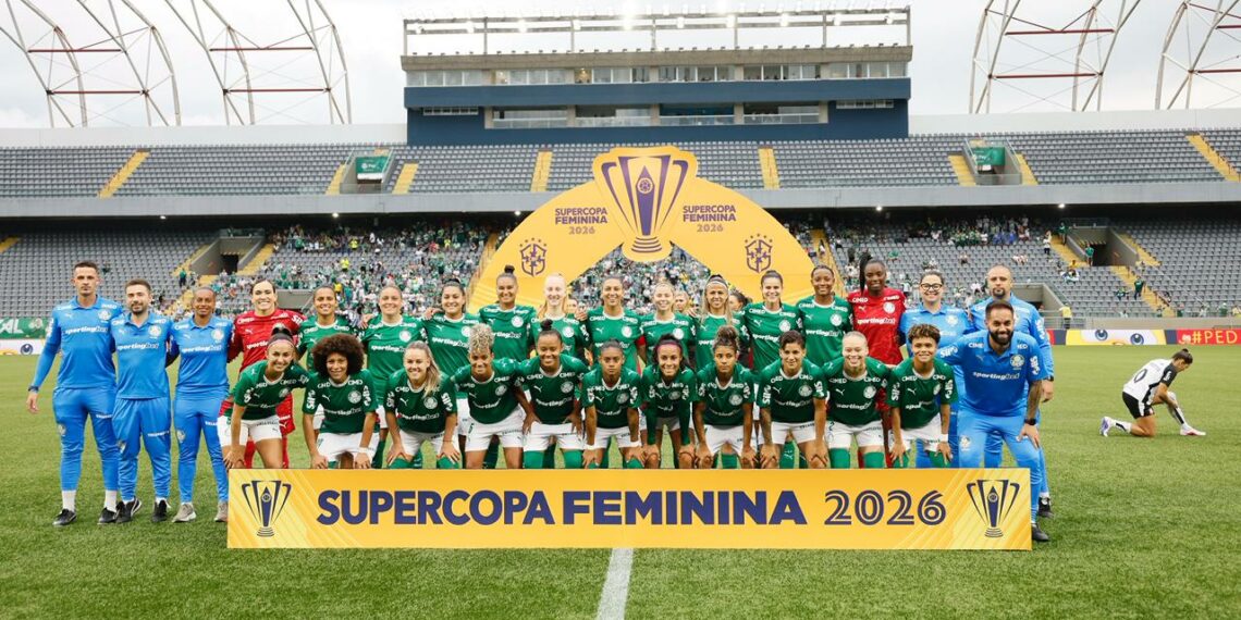 Palmeiras vence o Corinthians nos pênaltis e conquista a Supercopa Feminina 2026