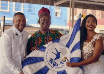 Beija-Flor de Nilópolis apresenta o enredo “Bembé do Mercado” no Carnaval 2026, exaltando ancestralidade, resistência e a cultura afro-brasileira na Marquês de Sapucaí.