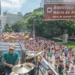 Domingo de Carnaval no Centro de São Paulo tem axé e outras atrações no Circuito da República, com blocos como Explode Coração e muita animação.