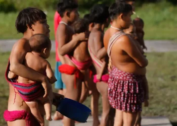 Ministério da Saúde envia equipe emergencial para conter casos de coqueluche na Terra Indígena Yanomami, em Roraima. Região registra oito casos e três mortes.