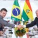 Lula defende ampliar produção de gás na Bolívia e aumentar importações para o Brasil durante encontro com o presidente boliviano Rodrigo Paz.