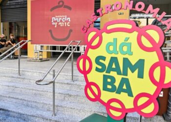 Festival Gastronomia Dá Samba movimenta o Centro de Vitória com shows, gastronomia e cultura capixaba de sexta a domingo.