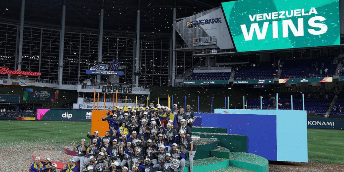 Vitória histórica em Miami: Venezuela supera EUA e conquista Mundial de Beisebol