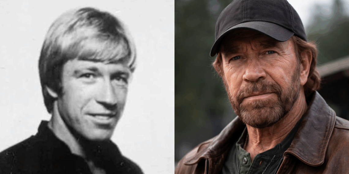 Chuck Norris em cena clássica de ação, papel que consolidou sua imagem como um dos maiores nomes do gênero