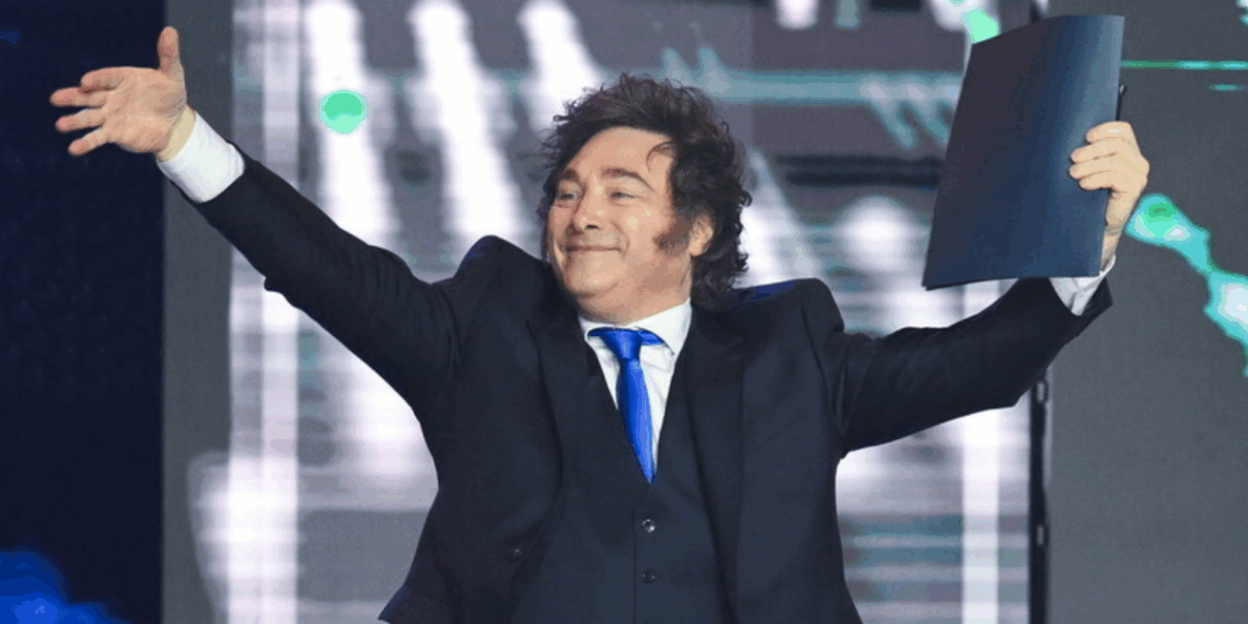 Javier Milei afirma que Argentina pode abastecer Europa com energia em meio à crise global provocada por conflitos no Oriente Médio.